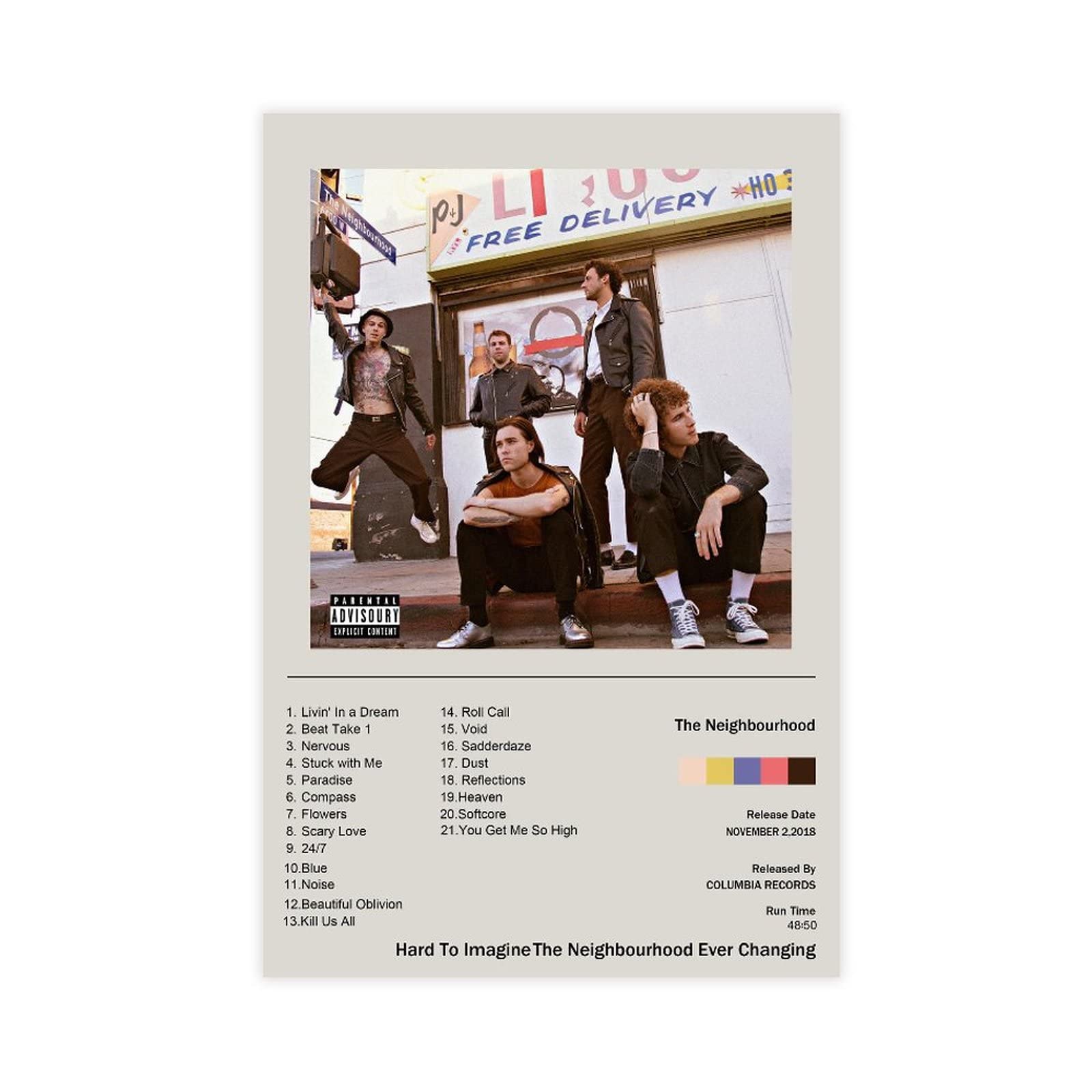 The Neighbourhood poster Hard To Imagine The Neighbourhood Ever